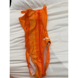 Women’s arena swimwear one piece swimsuit halftone challenge back one pieve